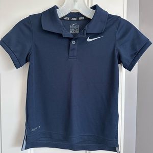 Nike navy polo size 7
